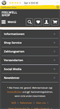 Mobile Screenshot of feel-well-shop.de